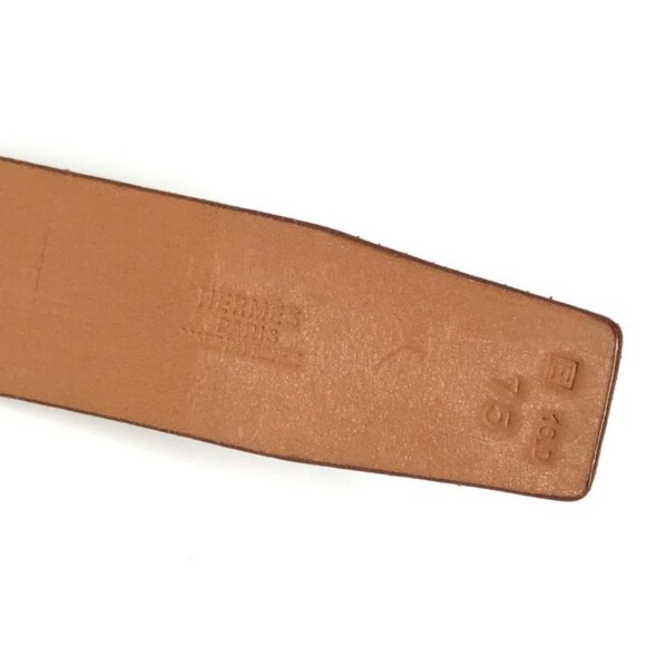 Hermes Belt Only Leather Brown main image 4